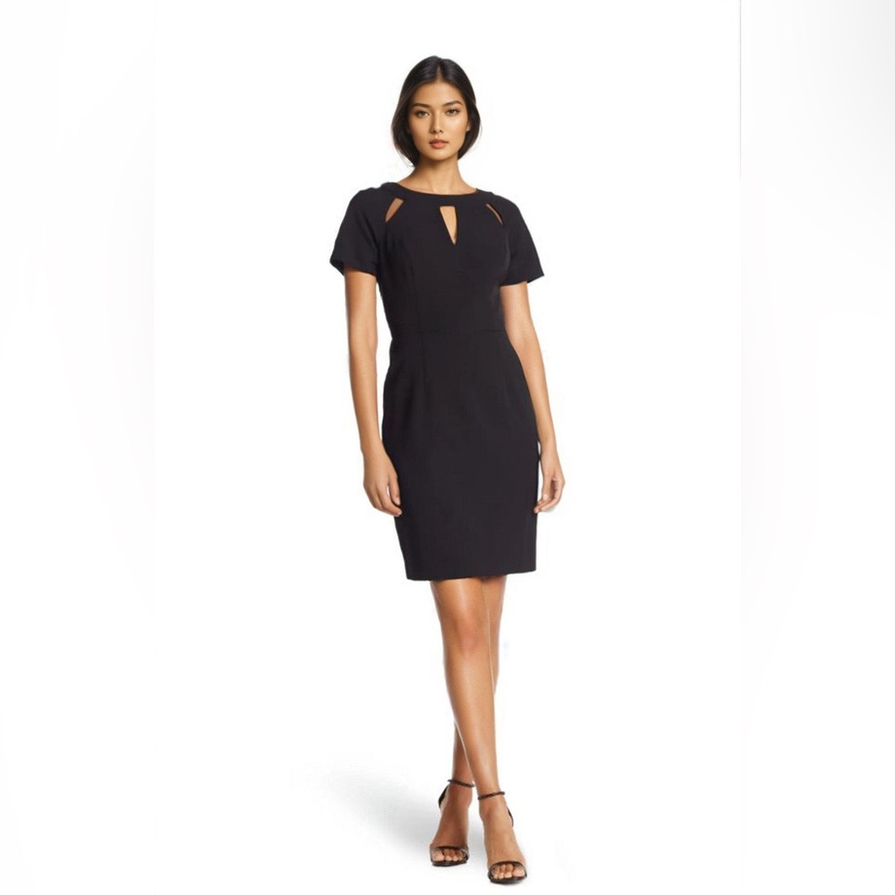 FOCUS by Shani — Keyhole Dress in Black Size 4 NWT